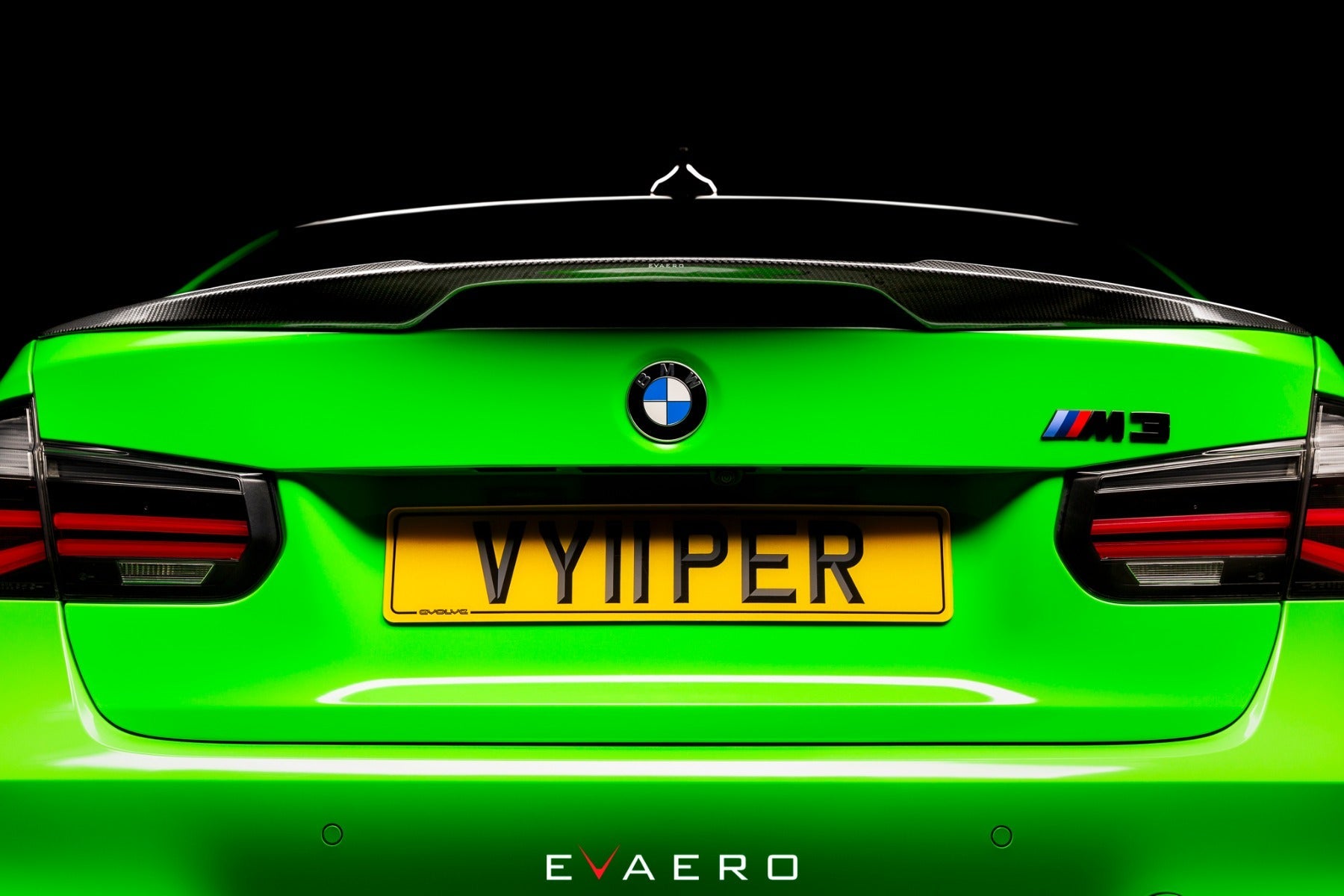 Evaero Carbon Fibre Rear Spoiler - BMW F80 M3 - Evolve Automotive