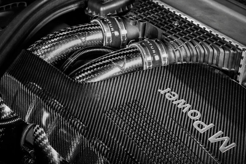 Eventuri Carbon Fibre Charge Pipe Set - BMW F80 M3 | F82 | F83 M4 Coupe | Convertible | F87 M2 Competition (S55) - Evolve Automotive