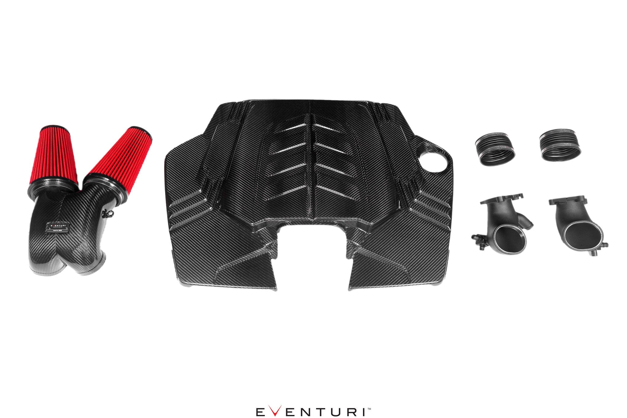 Eventuri Carbon Fibre Intake System - Porsche Cayenne GTS (2020+) | Turbo S (2019+) - Evolve Automotive