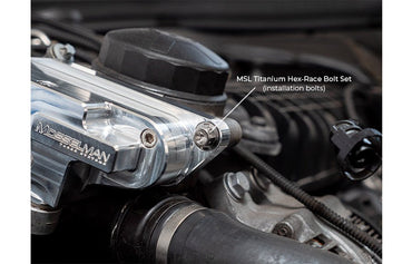 Mosselman Oil Thermostat Titanium GR5 HEX-RACE Bolt Set - N54 | N55 | S55 - Evolve Automotive