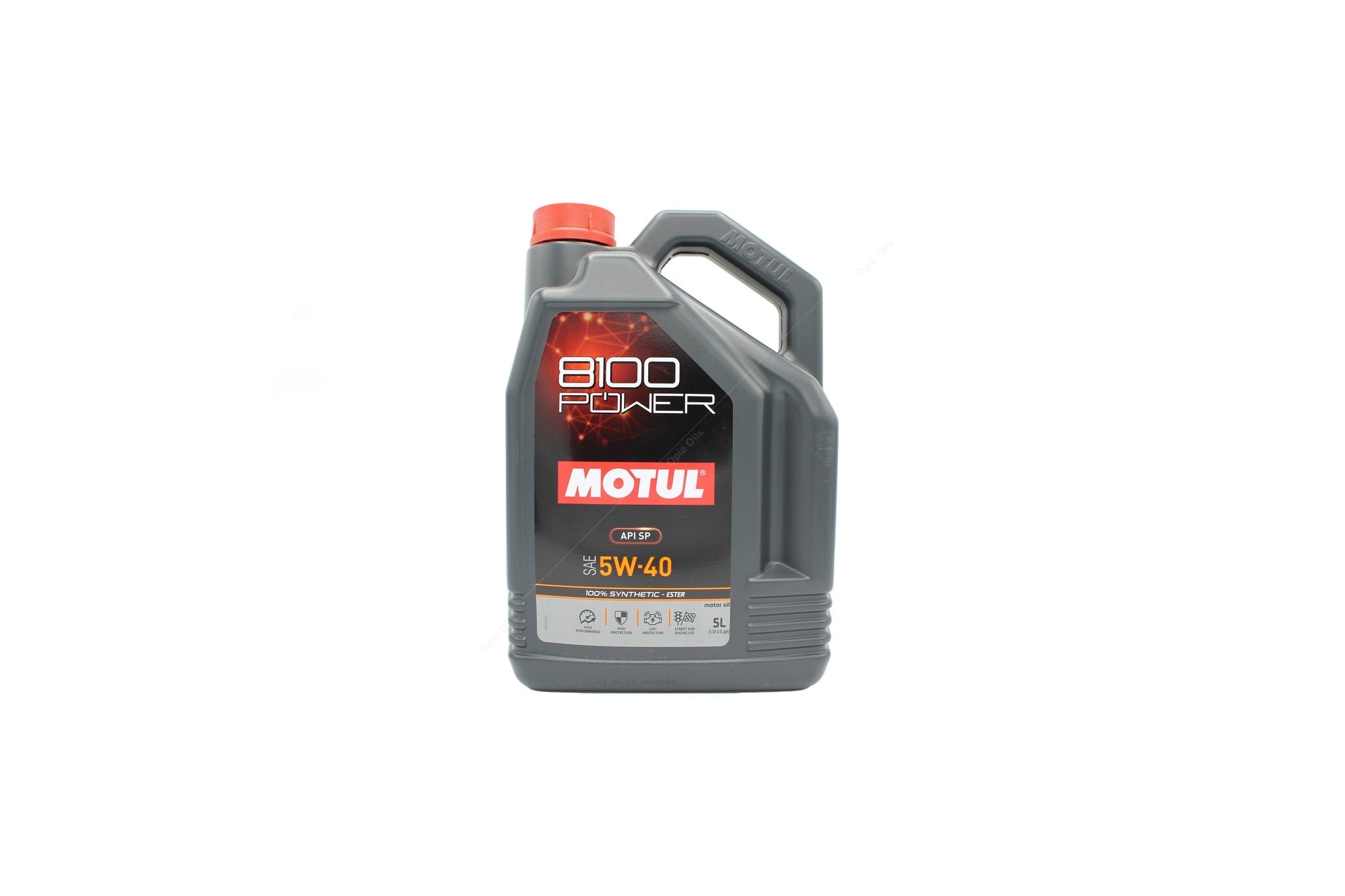 Motul 8100 Power 5w40 Fully Synthetic Car Engine Oil - Evolve Automotive