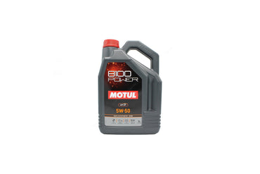 Motul 8100 Power 5w50 Fully Synthetic Car Engine Oil - Evolve Automotive