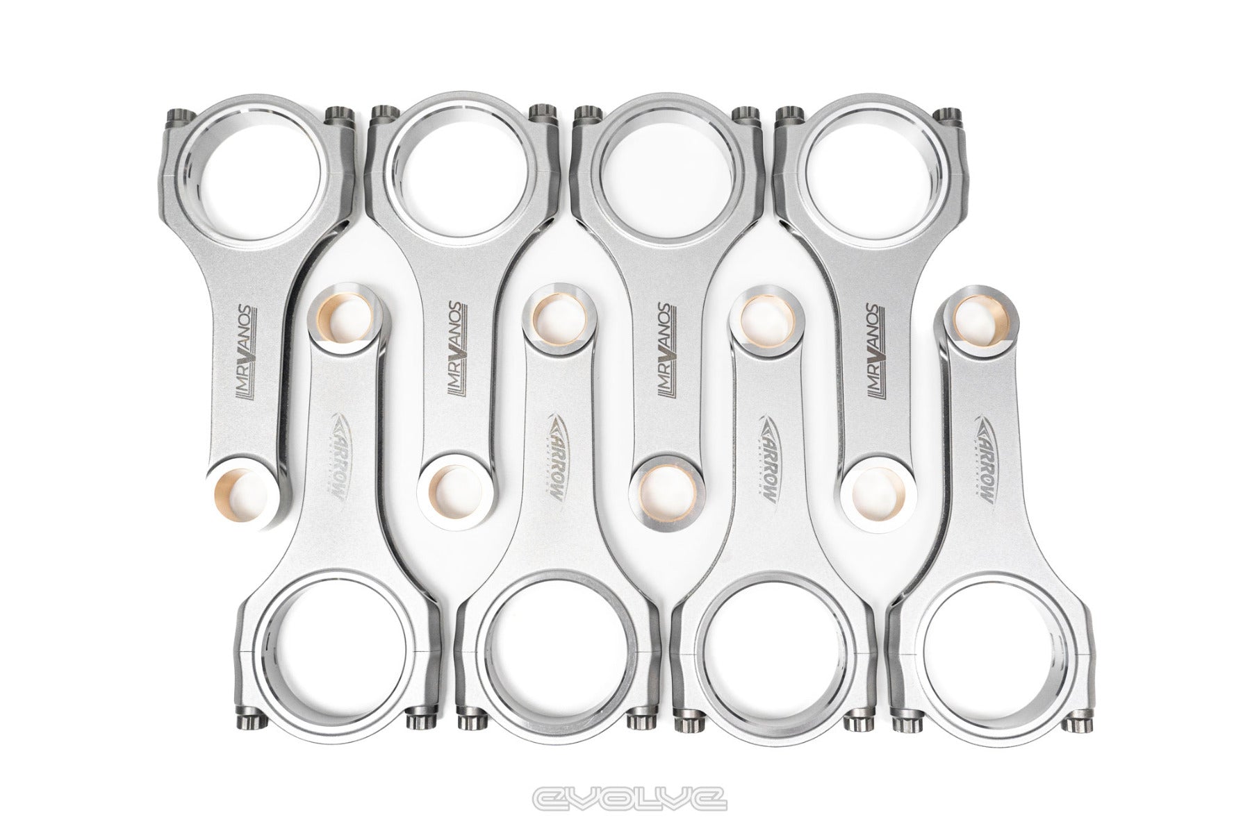 Mr Vanos Arrow MV1400 Connecting Rods - BMW F10 M5 | F12 | F13 M6 (S63TU) | F90 M5 | F91 | F92 M8 (S63T4) - Evolve Automotive