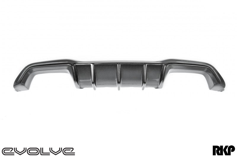 RKP Carbon Fibre Rear Diffuser - BMW 2 Series F87 M2 | M2 Competition - Evolve Automotive