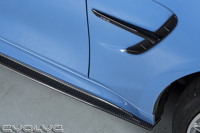 RKP Carbon Fibre Side Skirts - BMW 3 Series F80 M3 - Evolve Automotive