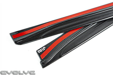 RKP Carbon Fibre Side Skirts - BMW 4 Series F82 | F83 M4 - Evolve Automotive