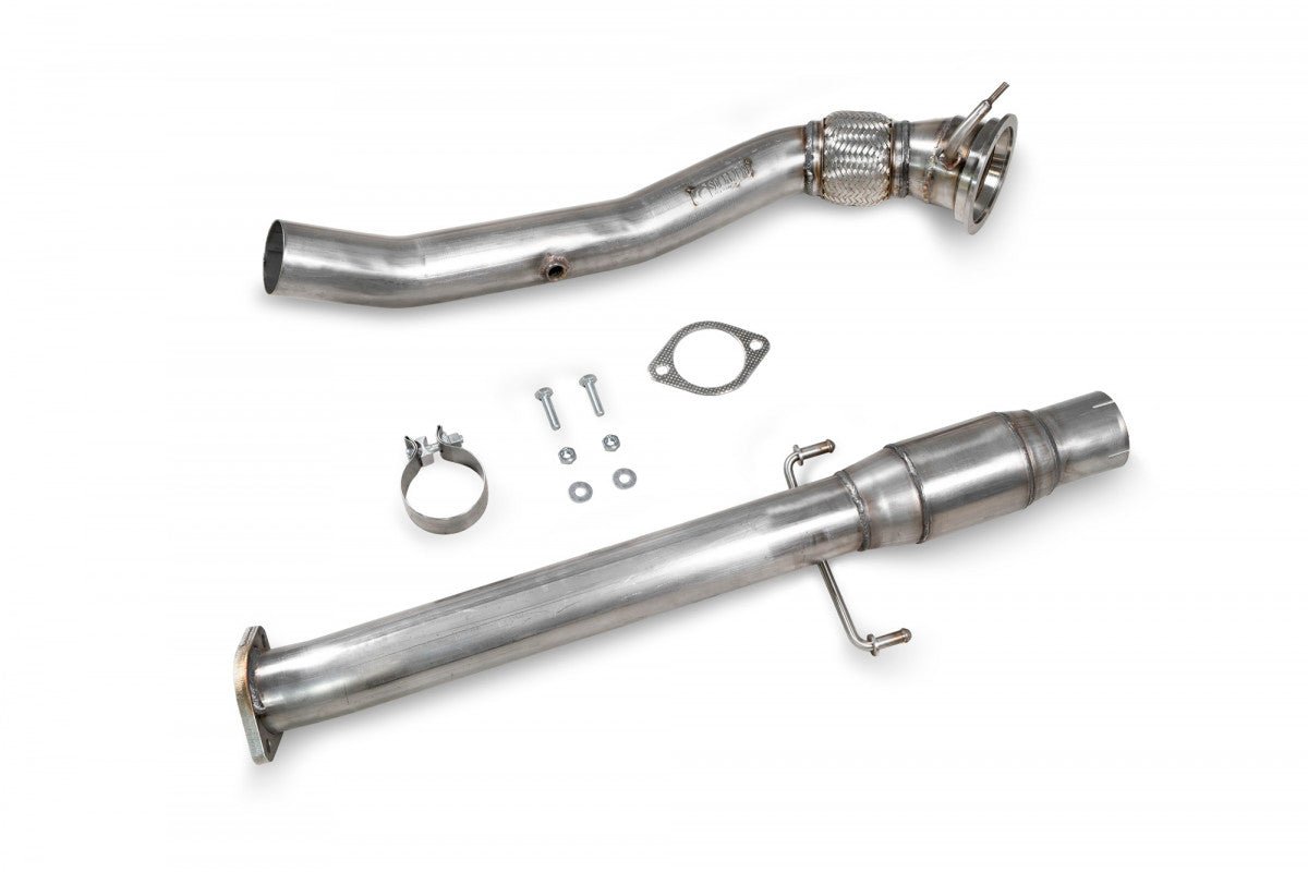 Scorpion Exhausts Downpipe With High Flow Sports Cat And GPF Delete - Toyota GR Yaris - Evolve Automotive