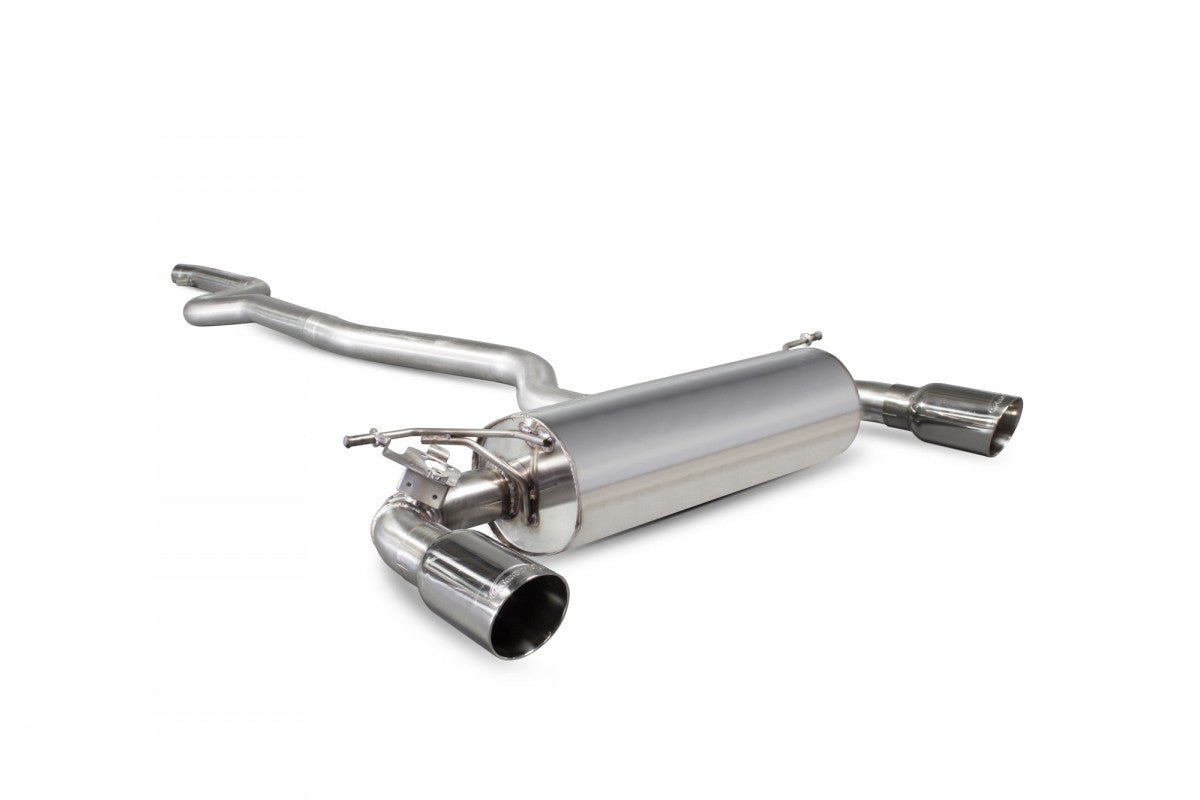 Scorpion Exhausts Non-resonated Cat-back system with electronic valves - BMW 2 Series M240i (Non GPF) - Evolve Automotive