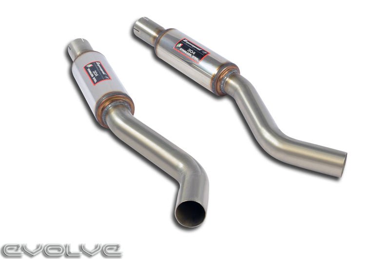 Supersprint Centre Pipes (Resonated) - BMW Z8 - Evolve Automotive