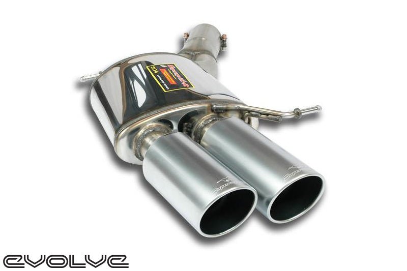 Supersprint Rear Exhaust Left 100mm Tailpipes - BMW 6 Series F06/F12/F13 M6 - Evolve Automotive