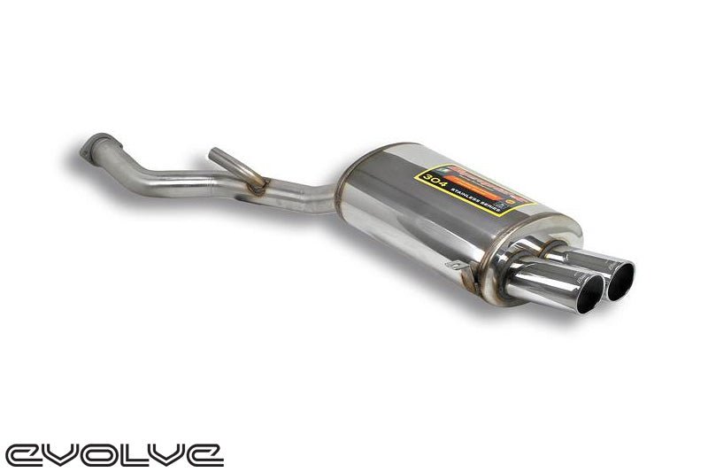 Supersprint Rear Exhaust Right 80MM Tailpipes - BMW Z3M Roadster | Coupe ('97 - '02) - Evolve Automotive