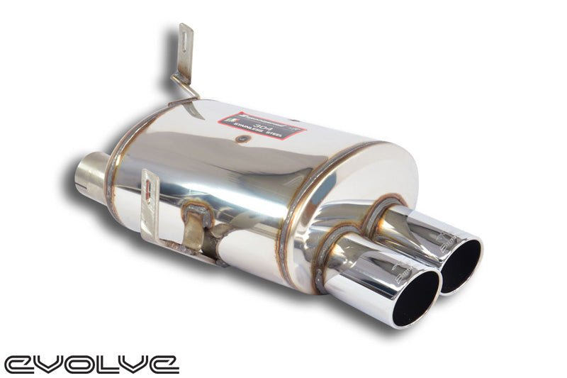 Supersprint Rear Exhaust Right 80MM Tailpipes - BMW Z4M Roadster | Coupe ('06 - '08) - Evolve Automotive