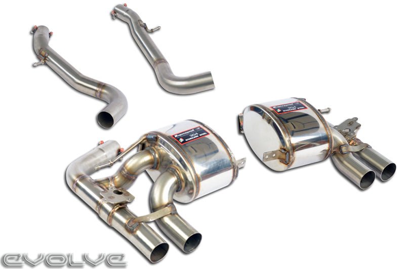 Supersprint Rear Exhaust With Valves - BMW F87 M2 Competition - Evolve Automotive