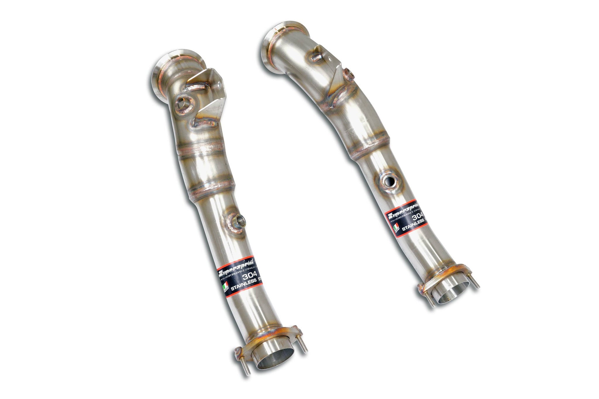 Supersprint Turbo Downpipe With De-cat - BMW F01/F02/F03 760Li - Evolve Automotive