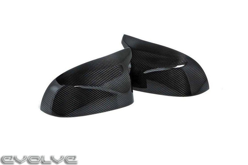 TRE Pre-preg Carbon Fibre Mirror Covers - BMW F97 X3M | F98 X4M | F95 X5M | F96 X6M - Evolve Automotive