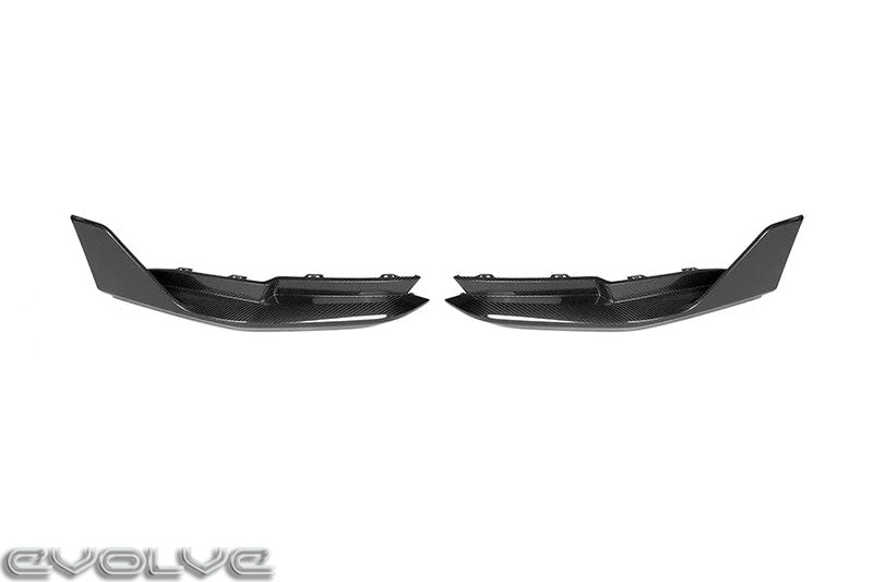 TRE Pre-preg Carbon Fibre Performance Style Rear Winglets - BMW G80 | G81 M3 | G82 | G83 M4 - Evolve Automotive