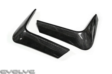 TRE Pre-Preg Carbon Fibre Rear Bumper Covers - BMW 3 Series F80 M3 | 4 Series F82 M4 - Evolve Automotive