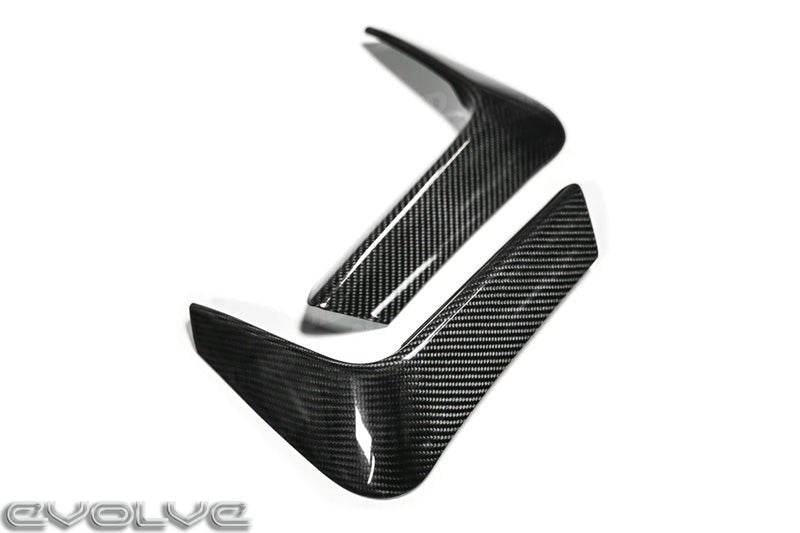 TRE Pre-Preg Carbon Fibre Rear Bumper Covers - BMW 3 Series F80 M3 | 4 Series F82 M4 - Evolve Automotive